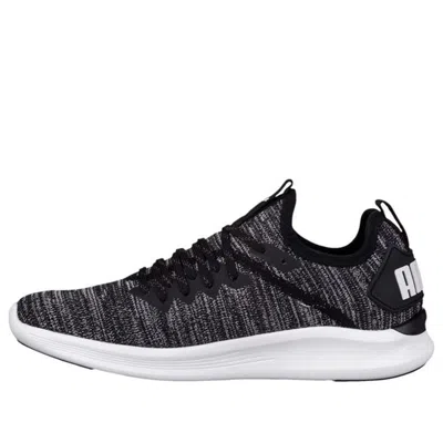 Puma (wmns)  Ignite Flash Evoknit Low Running Shoes Black/grey