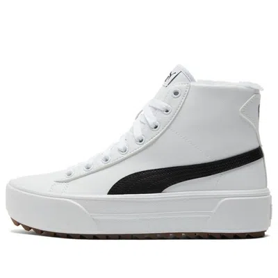 Puma (wmns)  Kaia Mid 'fur - White Black'
