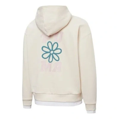 Puma (wmns)  Layered Printing Fake Two Hoodie White