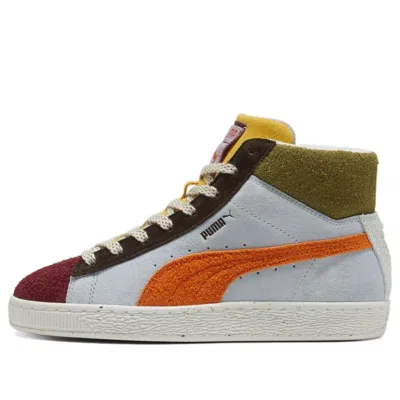 Puma (wmns)  Lemlem X Suede Mid 'icy Blue Cayenne Pepper' In Multi