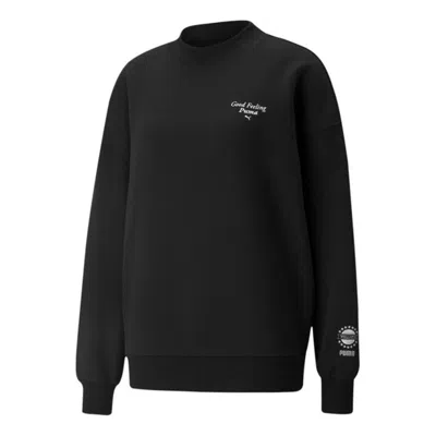 Puma (wmns)  Logo Wellness Club Crewneck Sweatshirt 'black'