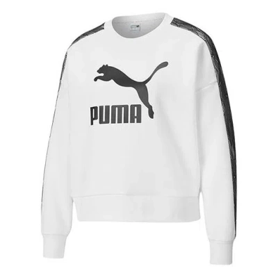 Puma (wmns)  Luxe Round Neck Pullover White