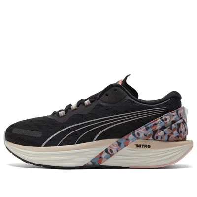 Puma (wmns)  Maggie Stephenson X Run Xx Nitro Artwork 'black Arctic Ice'