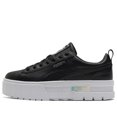 Puma (wmns)  Mayze Lth Iridescent Sneakers Black/white