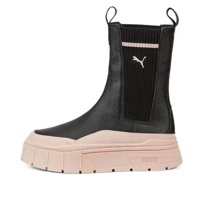 Puma (wmns)  Mayze Stack Chelsea Boots 'black Rose Quartz'