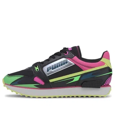 Puma (wmns)  Mile Rider 'sunny Getaway - Electro Green' In Black