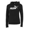 Puma (wmns)  Minimalistic Alphabet Large Logo Printing Athleisure Casual Sports Hoodie Black