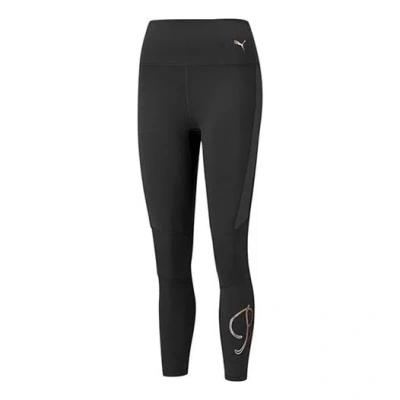 Puma (wmns)  Moto Sports Leggings Black In Blue