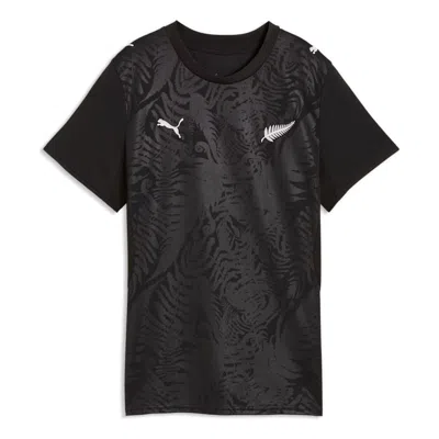 Puma (wmns)  New Zealand 2026 Home Jersey ' Black  Silver'