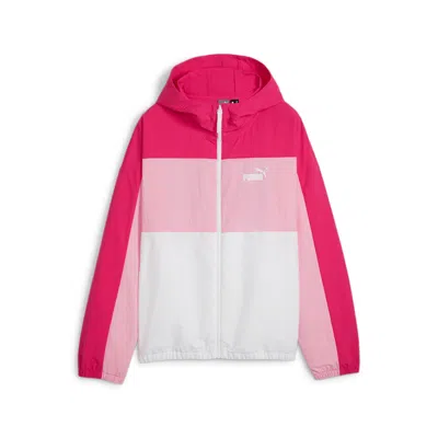 Puma (wmns)  Oversized Hooded Windbreaker Jacket 'pink'