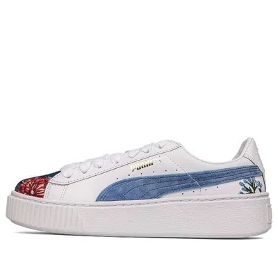 Puma (wmns)  Platform Hyper 'embroidered Floral' In White
