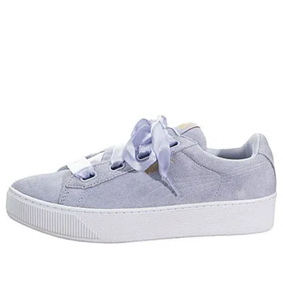 Puma (wmns)  Platform Ribbon Low Top In Blue