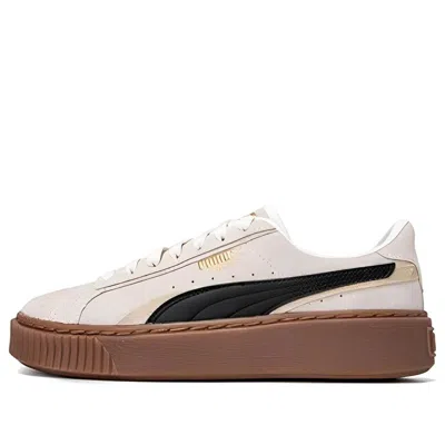 Puma (wmns)  Platform Skate Shoes 'cream Black Brown'