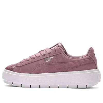 Puma (wmns)  Platform Trace Bio Hacking Pink/white In Purple