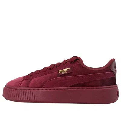 Puma (wmns)  Platform Velvet Purple Low-top Sneakers Purple