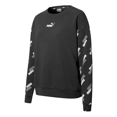 Puma (wmns)  Power Aop Crew Sweater 'black'