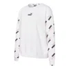 Puma (wmns)  Power Aop Crew Sweater 'white'