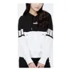 Puma (wmns)  Power Colorblock Hoodie Casual Sports Drawstring Black In White