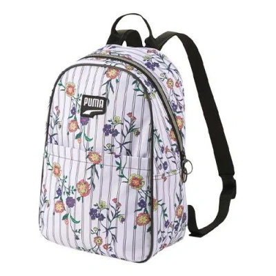 Puma (wmns)  Prime Time Festival Backpack 'white Black Purple' In Multi