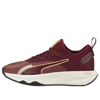 Puma (wmns)  Pwr Xx Nitro 'deco Glam - Aubergine' In Burgundy