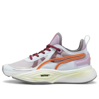 Puma (wmns)  Pwr Xx Nitro Squared X Lemlem 'icy Blue Cayenne Pepper'