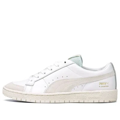 Puma (wmns)  Ralph Sampson 70 Lo For Casual Shoes White/blue/yellow In Neutral