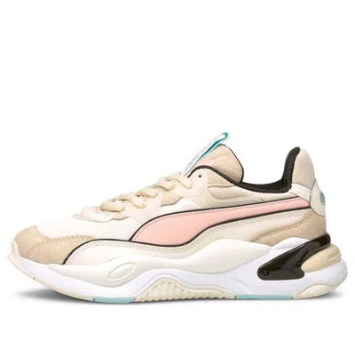 Puma (wmns)  Rs-2k Metallic Sports Running Shoes For Khaki/pink