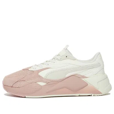 Puma (wmns)  Rs-x3 'color Block - Marshmallow' In Animal Print