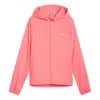 Puma (wmns)  Run Favourite Hooded Woven Jacket 'sunset Glow' In Pink