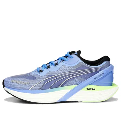 Puma (wmns)  Run Xx Nitro 'elektro Purple Lime' In Blue