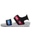 Puma (wmns)  Signature Softride Casual Sandals Black Red Blue In Multi
