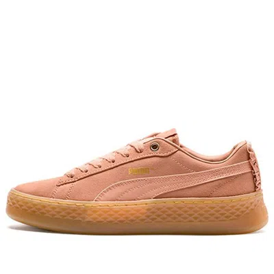 Puma (wmns)  Smash Platform Frill 'dus Coral' In Brown