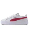 Puma (wmns)  Smash Platform Leather 'white Bright Rose'