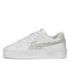 Puma (wmns)  Smash Platform V3 'laser Cut White Pristine Gold'