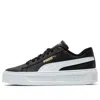Puma Smash V3 Platform Sneaker In Black