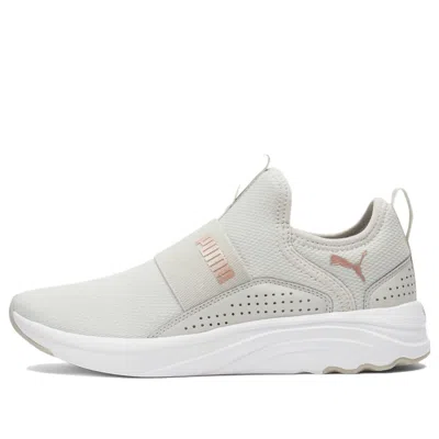 Puma (wmns)  Softride Sophia Slip-on 'grey Rose Gold' In Neutral