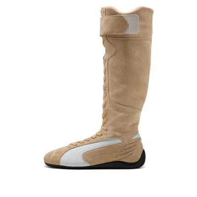 Puma (wmns)  Speedcat Boots 'light Sand Ivory' In Green