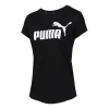 Puma (wmns)  Sports Gym Printing Short Sleeve Black