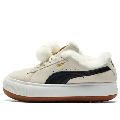 Puma (wmns)  Suede Mayu 'fur - Whisper White Black' In Neutral