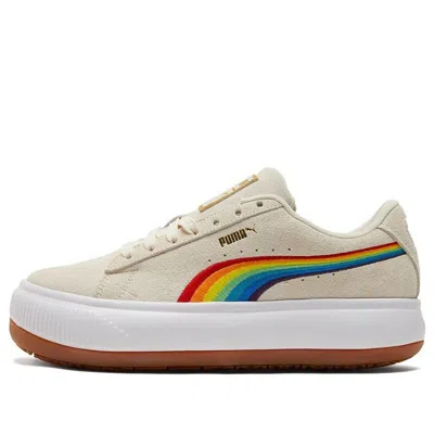 Puma (wmns)  Suede Mayu 'rainbow - Whisper White' In Neutral