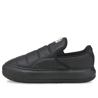 Puma (wmns)  Suede Mayu Slip-on Lth In Black