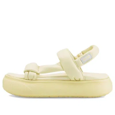 Puma (wmns)  Suede Mayu Summer 'anise Flower' In Yellow