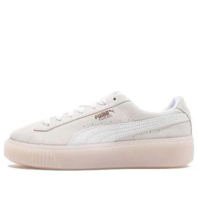 Puma (wmns)  Suede Plarfrm Artica Wns In White