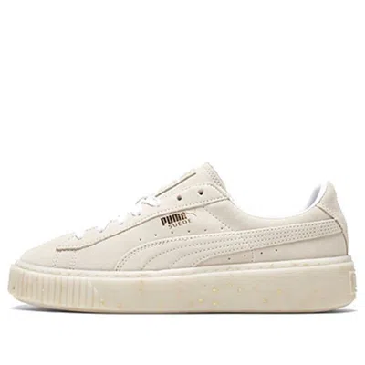 Puma (wmns)  Suede Platform Buff/gold Board Shoes