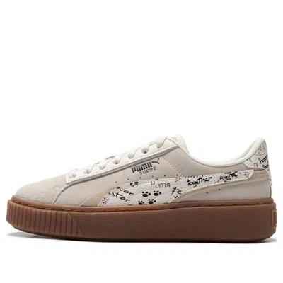 Puma (wmns)  Suede Platform Draw 'beige White'