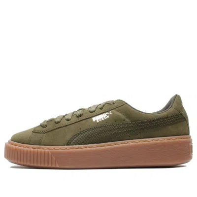 Puma (wmns)  Suede Platform Olive Green
