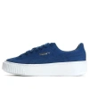 Puma (wmns)  Suede Platform 'peacoat' In Blue