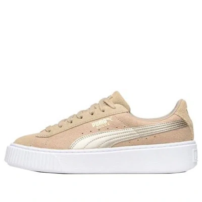 Puma (wmns)  Suede Platform Safari Khaki In Multi
