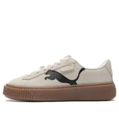 Puma (wmns)  Suede Platform Shoes 'beige Brown'