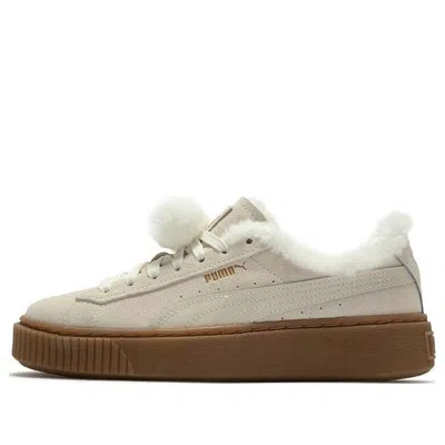 Puma (wmns)  Suede Platfprm In Neutral